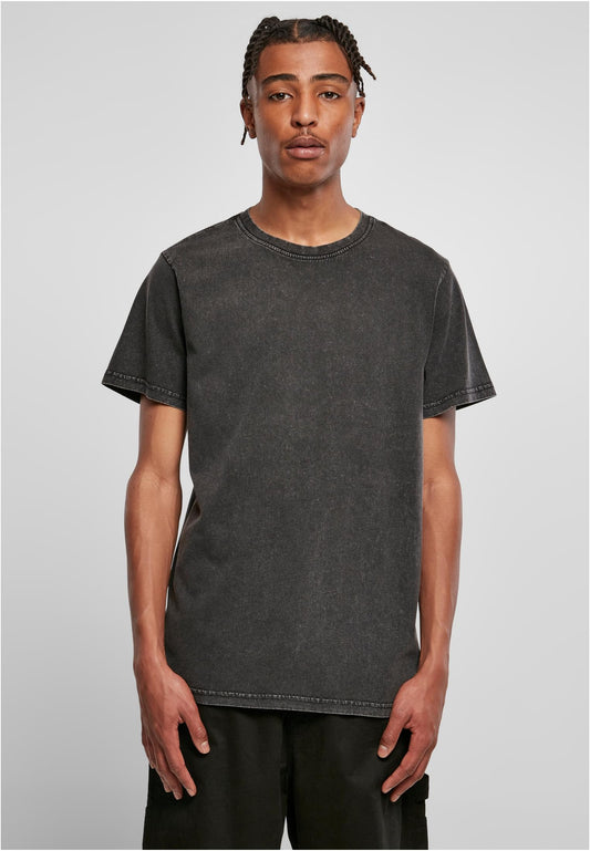 Acid Washed T-shirt - Black